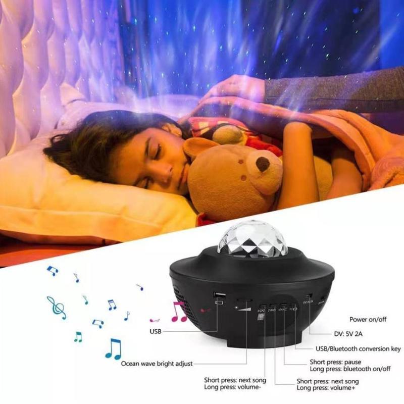 USB Music Player Controller with LED Night Light
