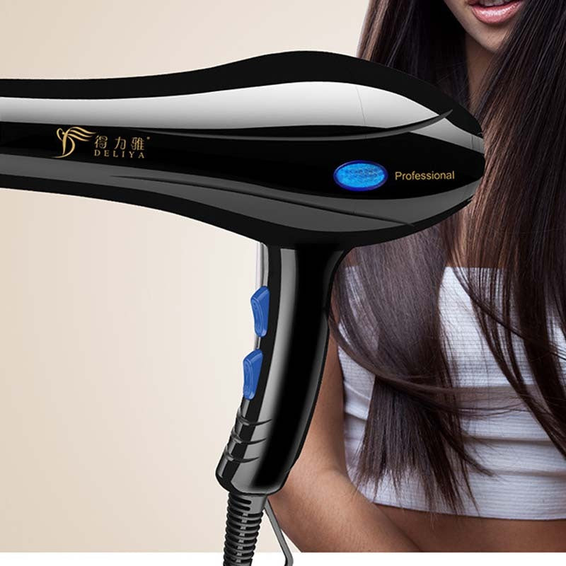 High-Power Blue Light Negative Ion Hair Dryer for Home Use
