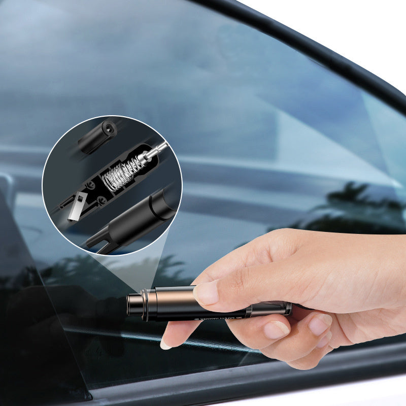 Car Safety Hammer Window Glass Breaker 2-