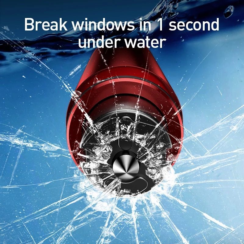 Car Safety Hammer Window Glass Breaker 2-