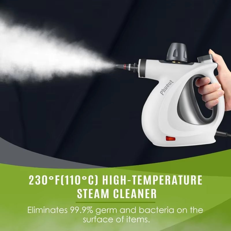 Pressure Handheld Multi Surface Natural Steam Cleaner, Household Multifunctional Steamer for Floor Cleaning