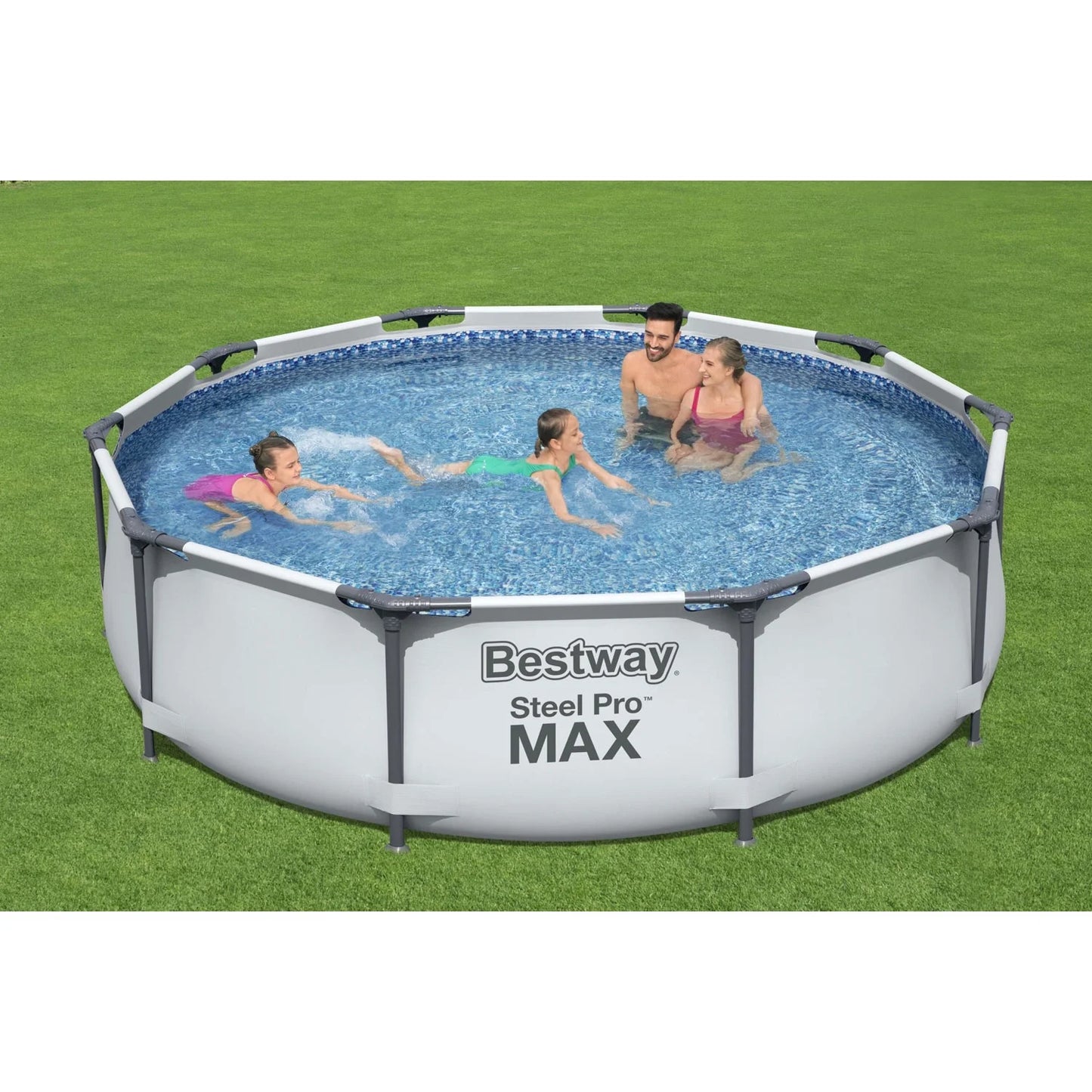 Steel Pro MAX 10' X 30" above Ground Pool Set Round