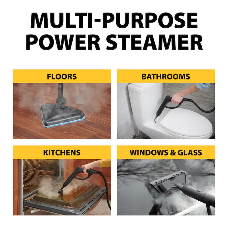 925E Elite Steam Cleaner with 20 Accessories Spray Floor Cleaner 1 Count