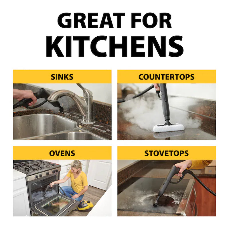 925E Elite Steam Cleaner with 20 Accessories Spray Floor Cleaner 1 Count