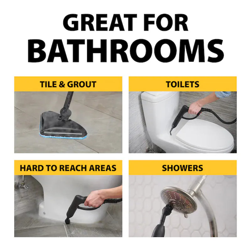 925E Elite Steam Cleaner with 20 Accessories Spray Floor Cleaner 1 Count