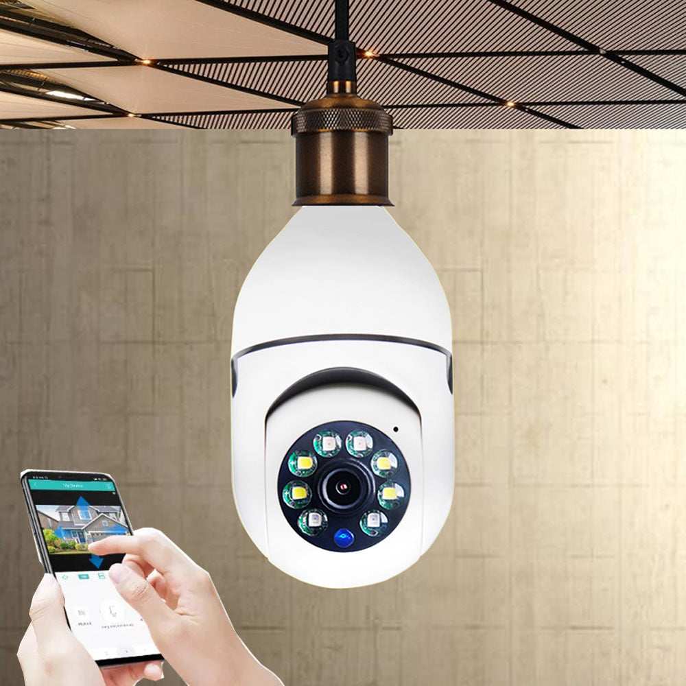 WiFi 1080P Zoom Camera Bulb with 4X Zoom for Home