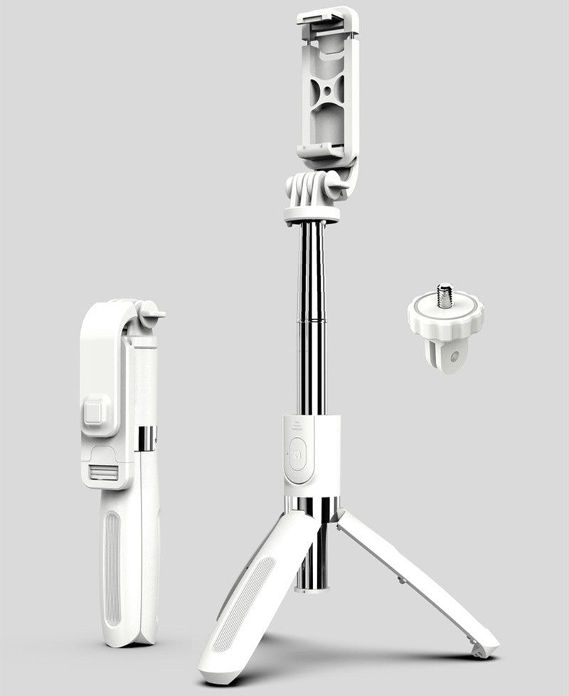 Mobile Tripod Selfie Stick with Built-in Bluetooth
