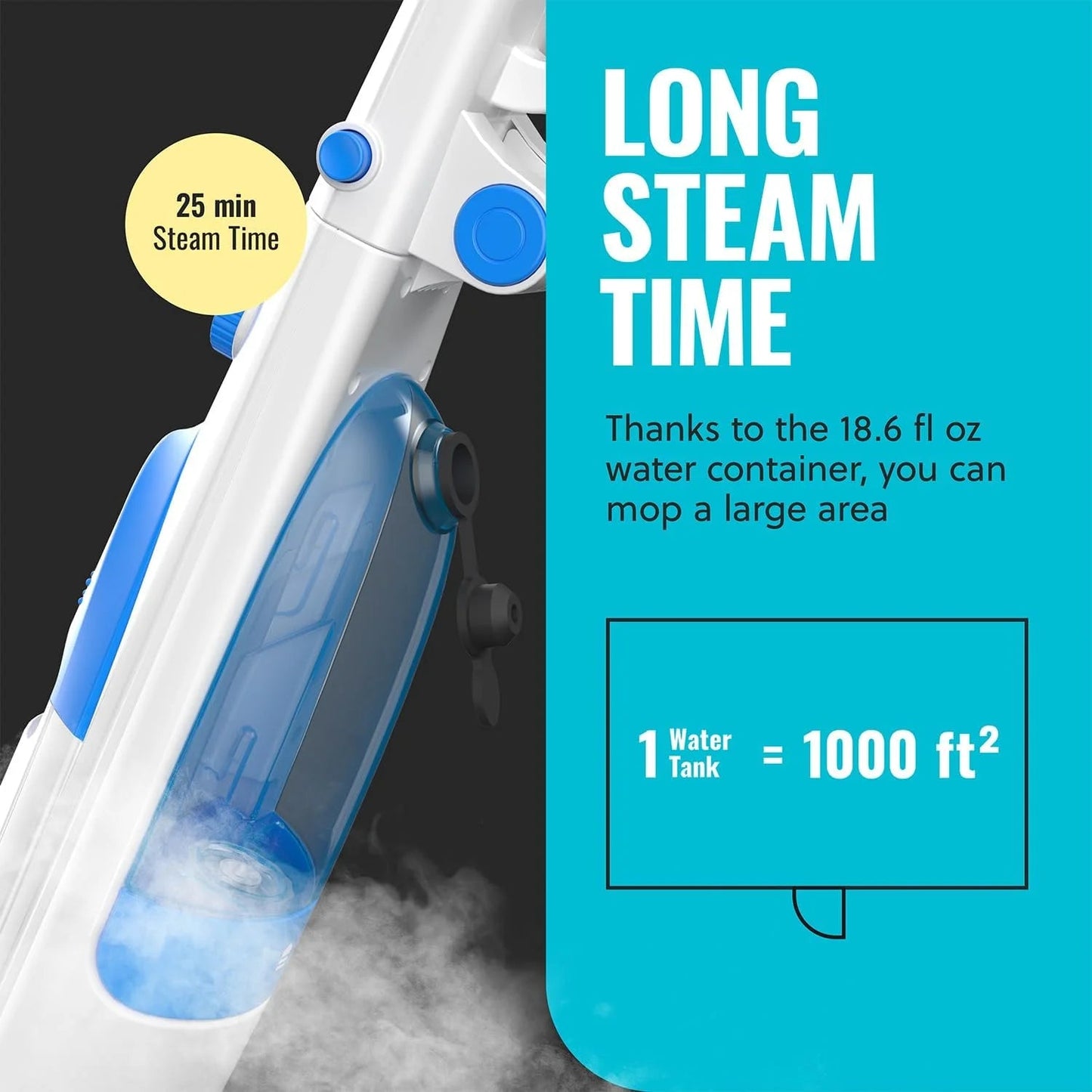 Hard Wood Floor Cleaner Steam Mop