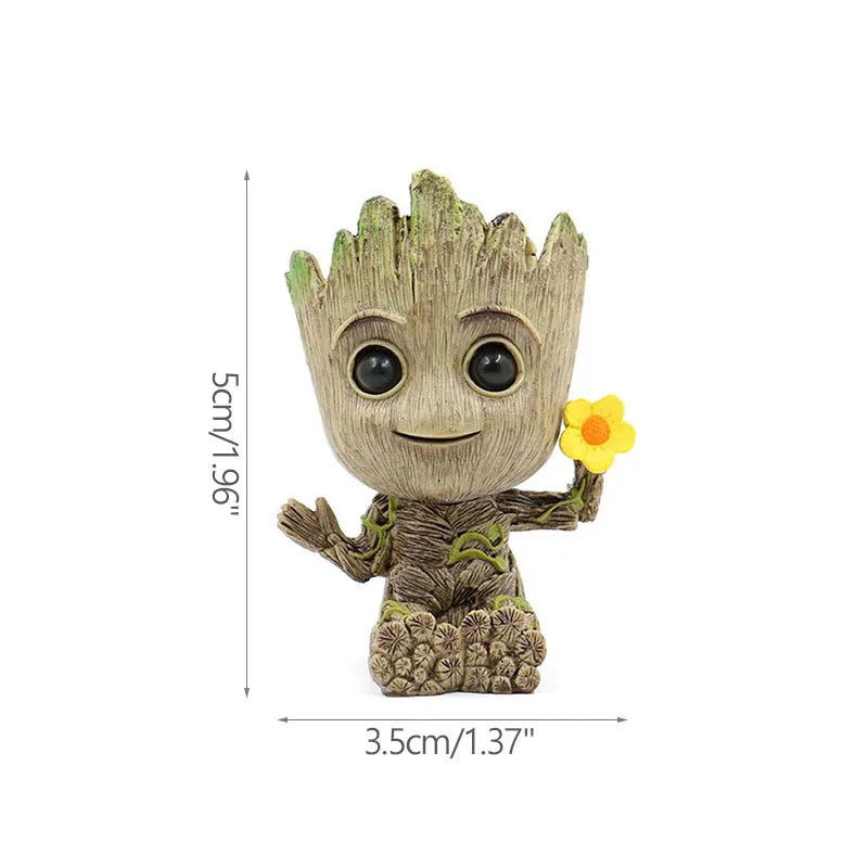 Home Decoration Crafts Miniature Groot Figurines