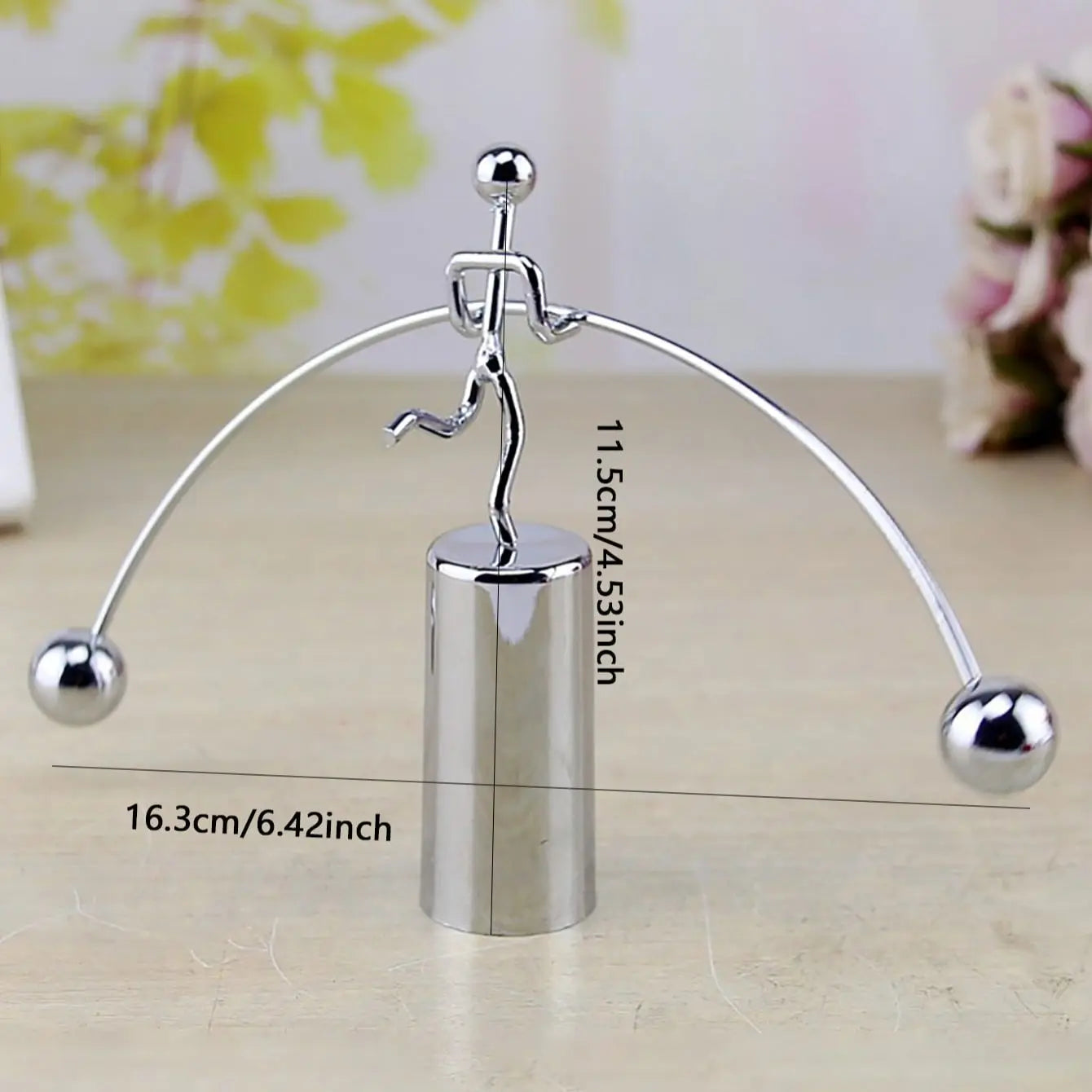 Creative Balance Ball Swing Iron Man Decor