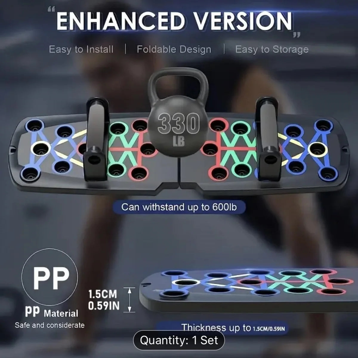 Multi-Functional Solid Push Up Board