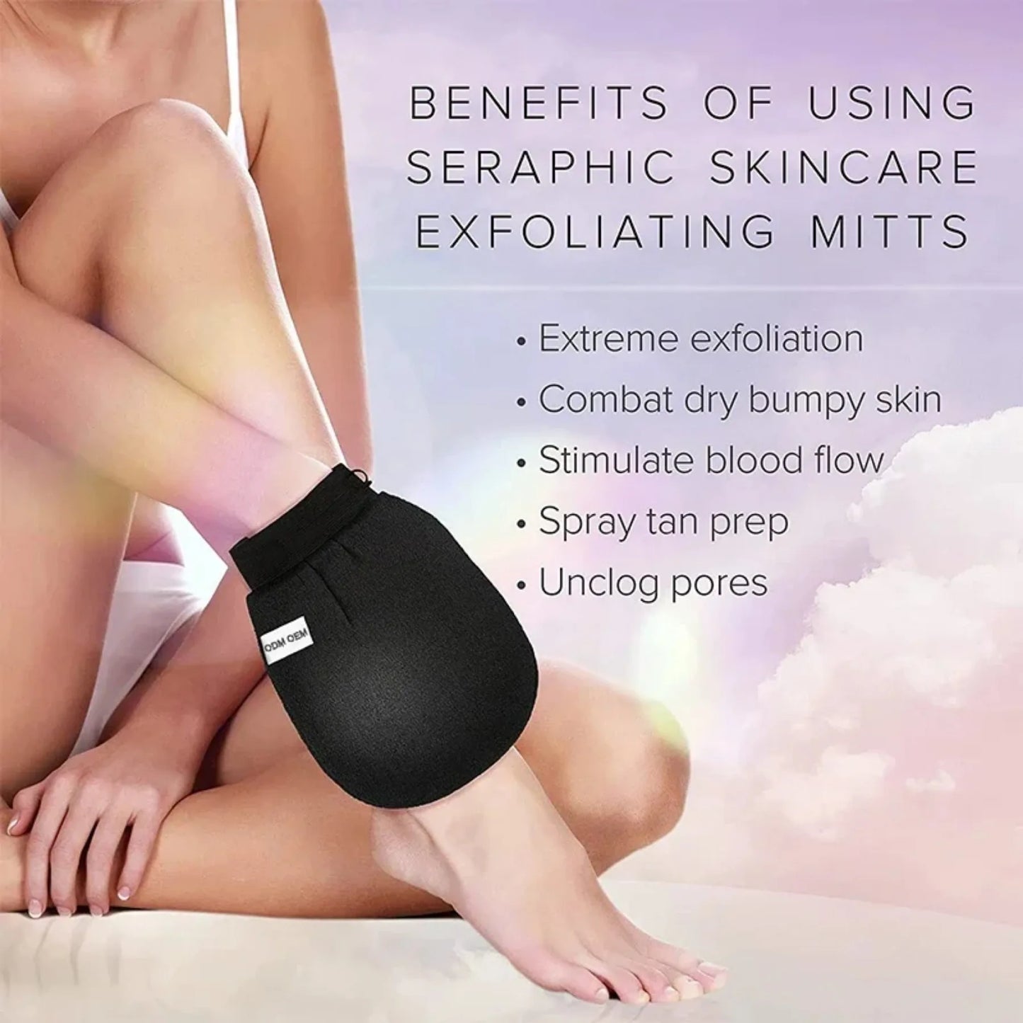 Bath Scrub Exfoliating Glove