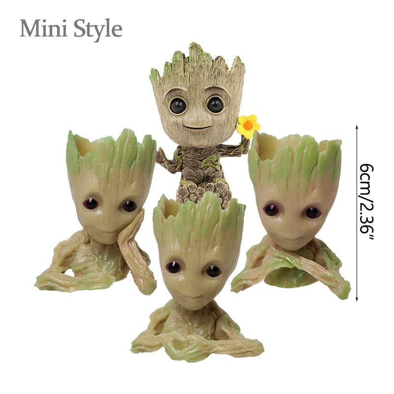 Home Decoration Crafts Miniature Groot Figurines