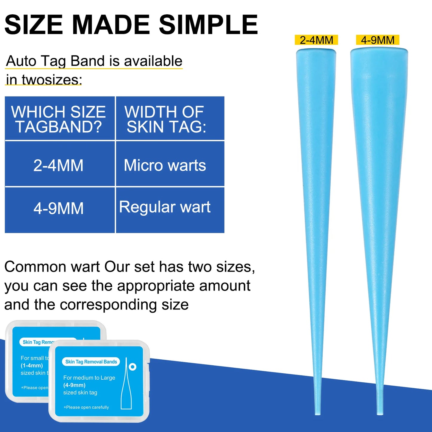 2-in-1 Auto Skin Tag Removal Kit