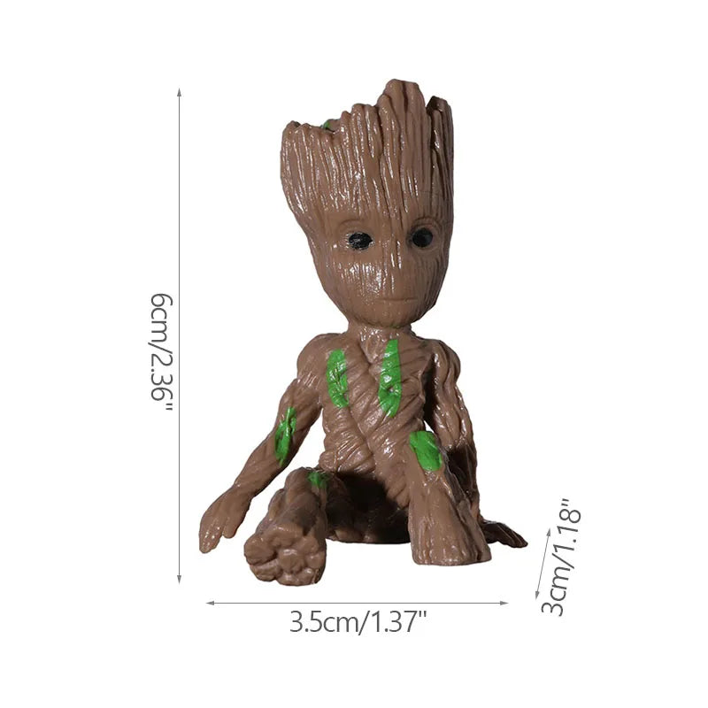 Home Decoration Crafts Miniature Groot Figurines