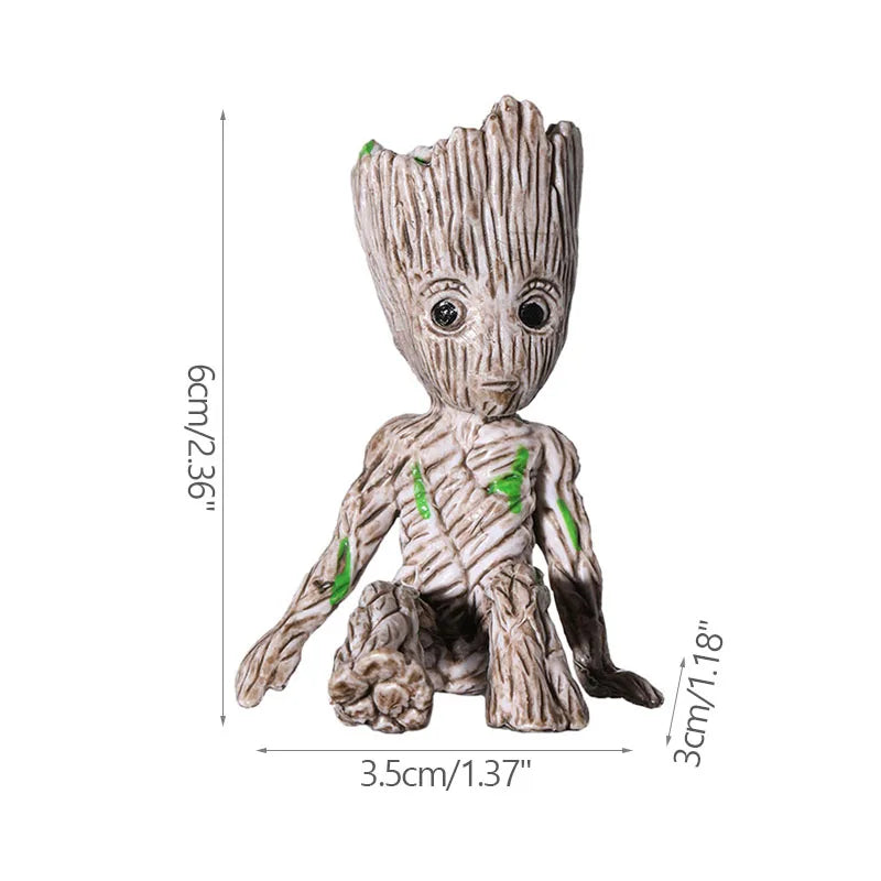 Home Decoration Crafts Miniature Groot Figurines