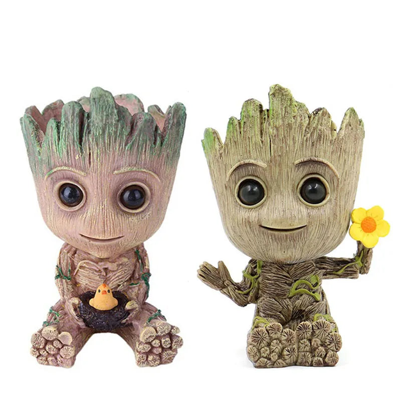 Home Decoration Crafts Miniature Groot Figurines