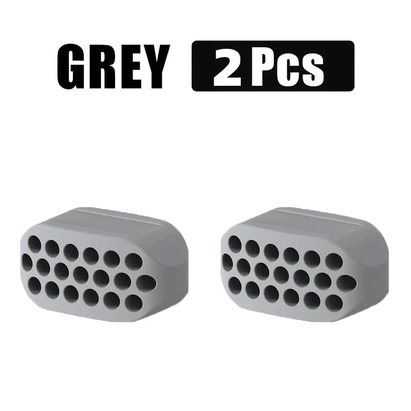 2Pcs Sillicone Jaw Exerciser