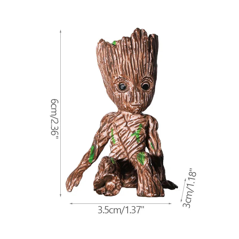 Home Decoration Crafts Miniature Groot Figurines