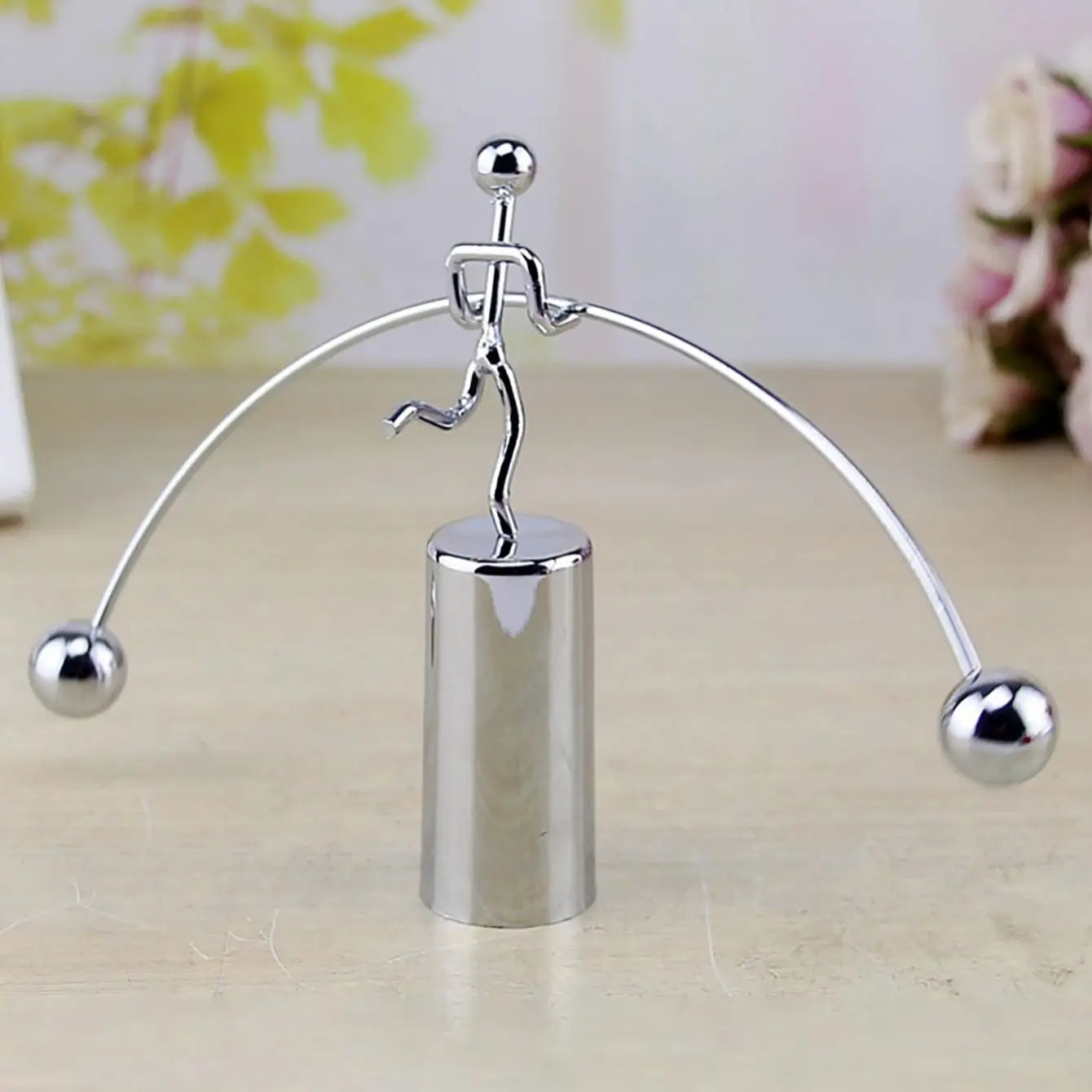 Creative Balance Ball Swing Iron Man Decor