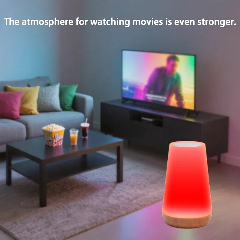 USB Rechargeable Portable RGB Night Lamp