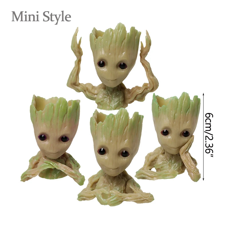 Home Decoration Crafts Miniature Groot Figurines