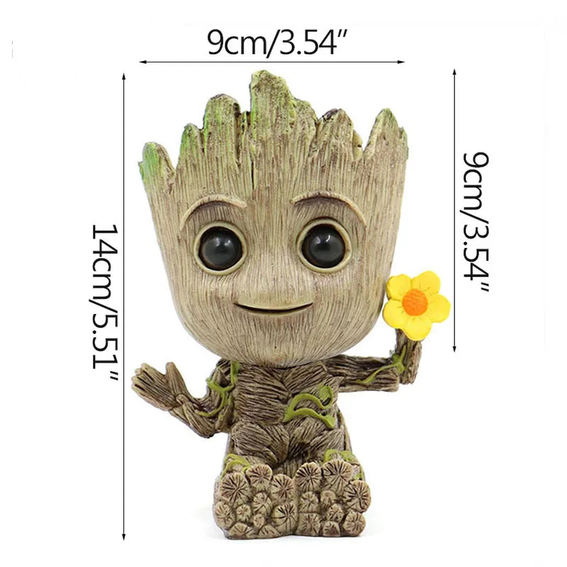 Home Decoration Crafts Miniature Groot Figurines