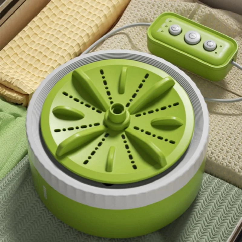 3-Gear Mini Ultrasonic Washing Machine