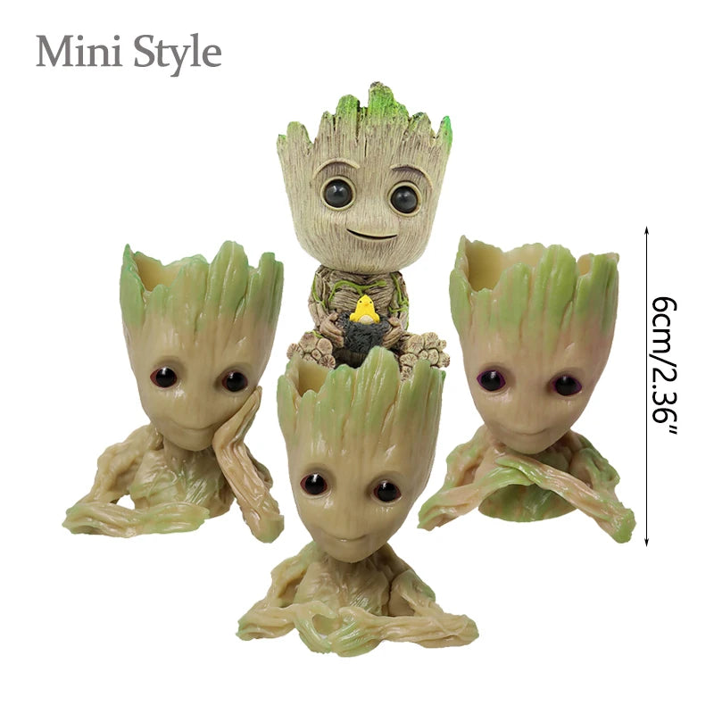 Home Decoration Crafts Miniature Groot Figurines
