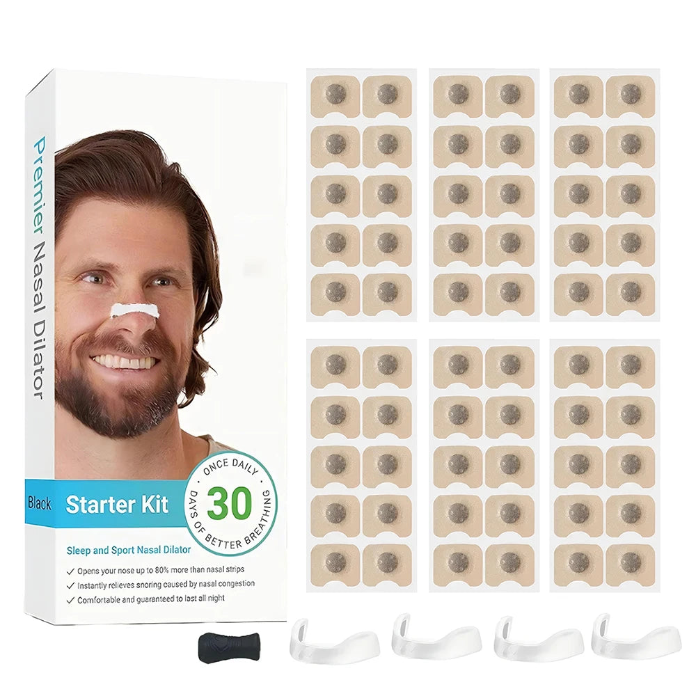Skin-Safe Nasal Strips – Intake Breathing Starter Kit
