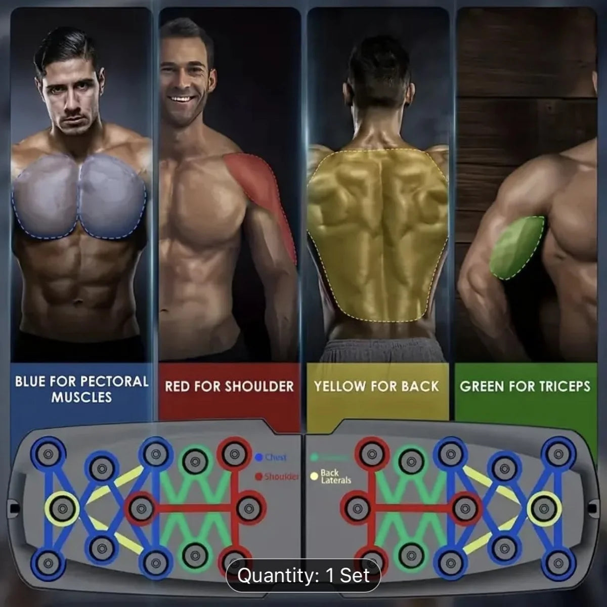 Multi-Functional Solid Push Up Board