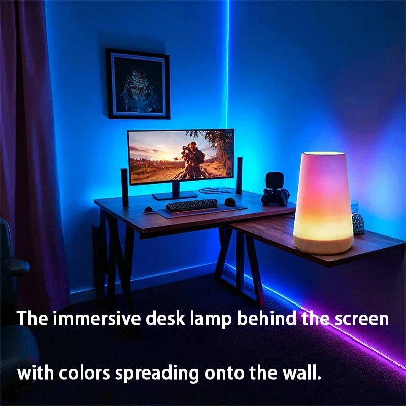 USB Rechargeable Portable RGB Night Lamp