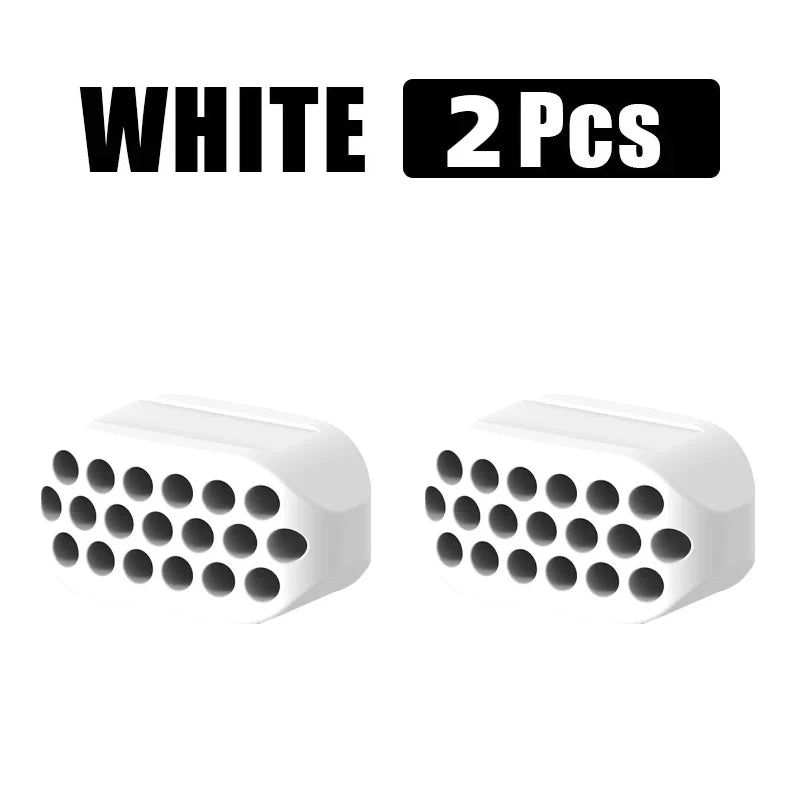 2Pcs Sillicone Jaw Exerciser