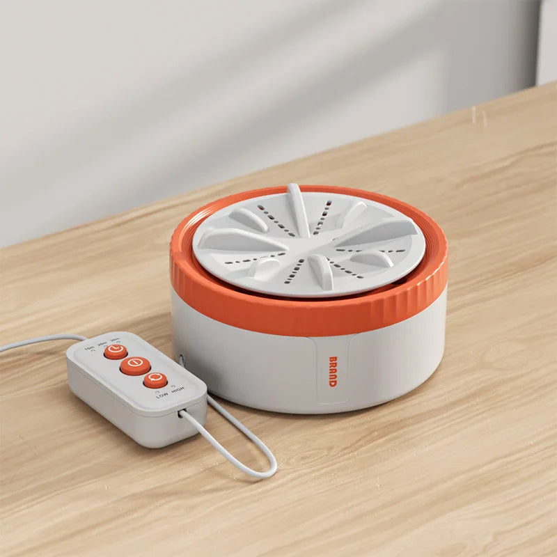 3-Gear Mini Ultrasonic Washing Machine