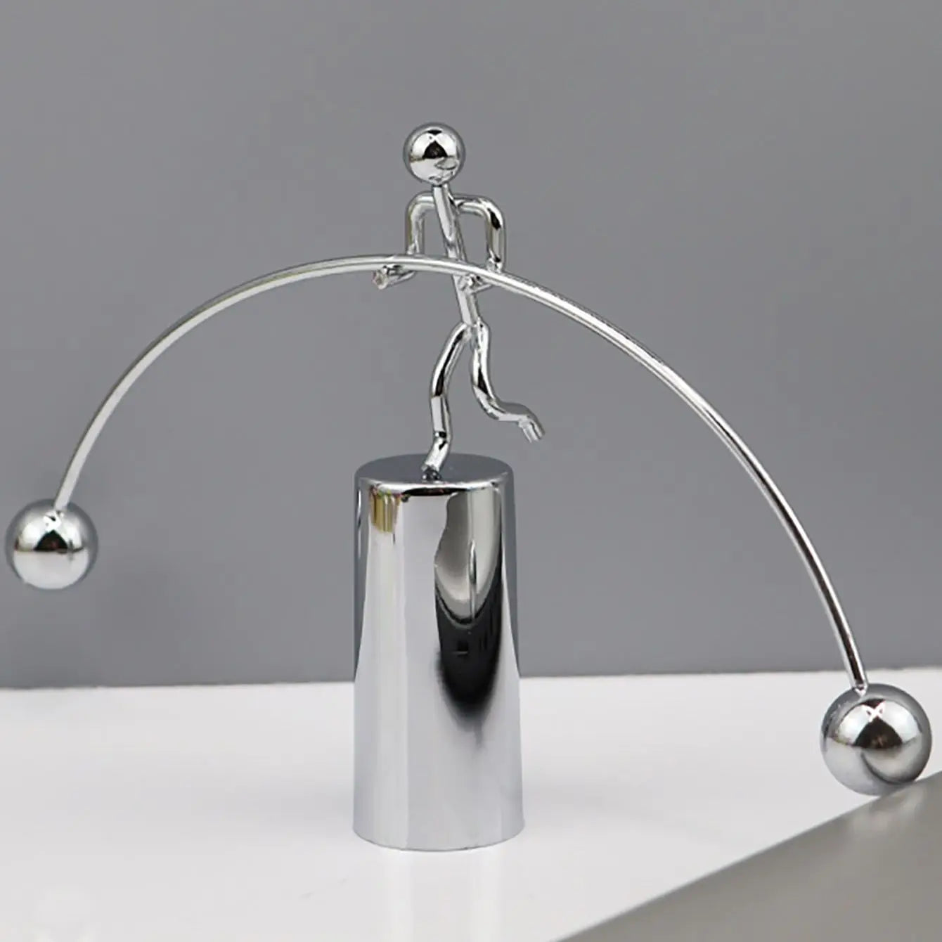 Creative Balance Ball Swing Iron Man Decor