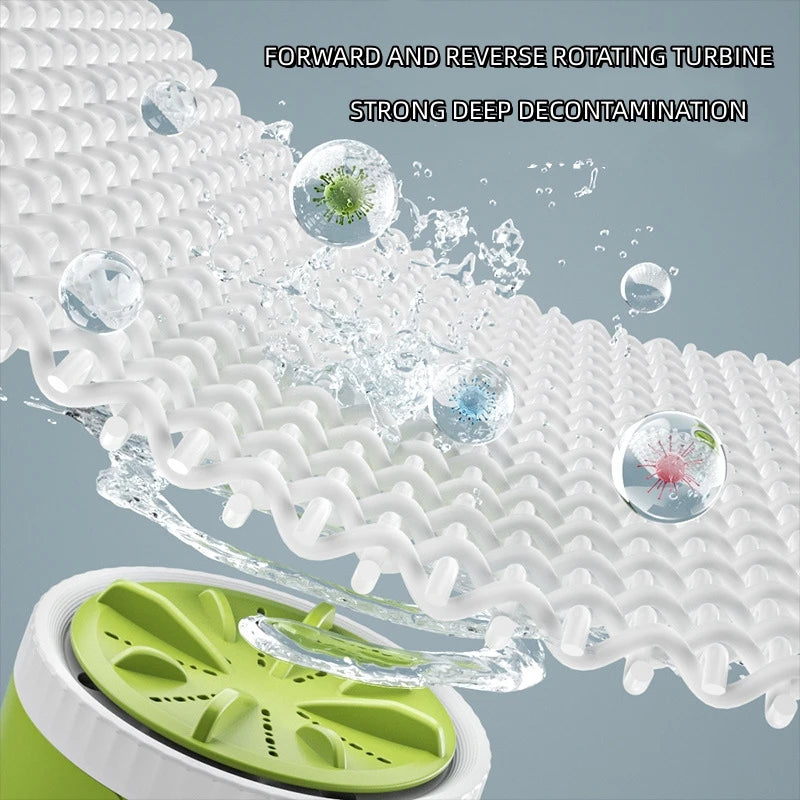 3-Gear Mini Ultrasonic Washing Machine
