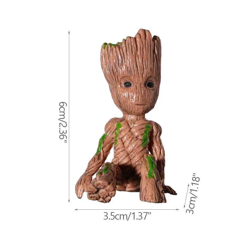 Home Decoration Crafts Miniature Groot Figurines