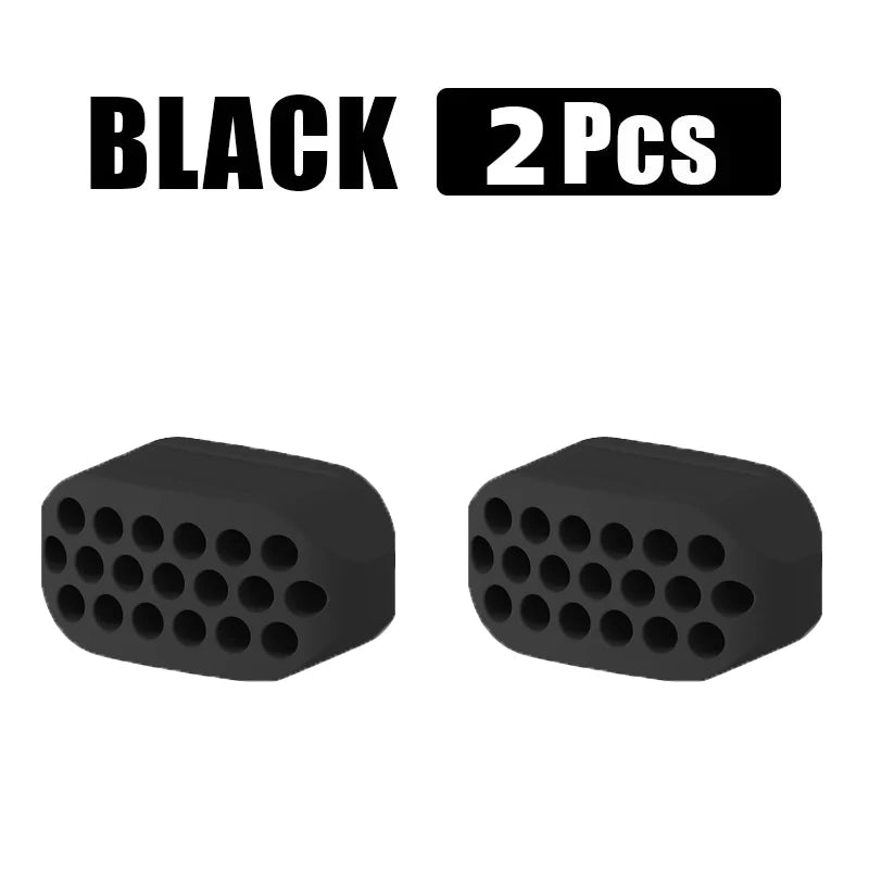 2Pcs Sillicone Jaw Exerciser