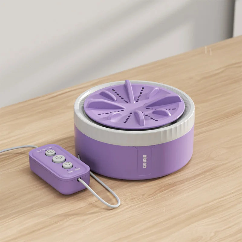 3-Gear Mini Ultrasonic Washing Machine