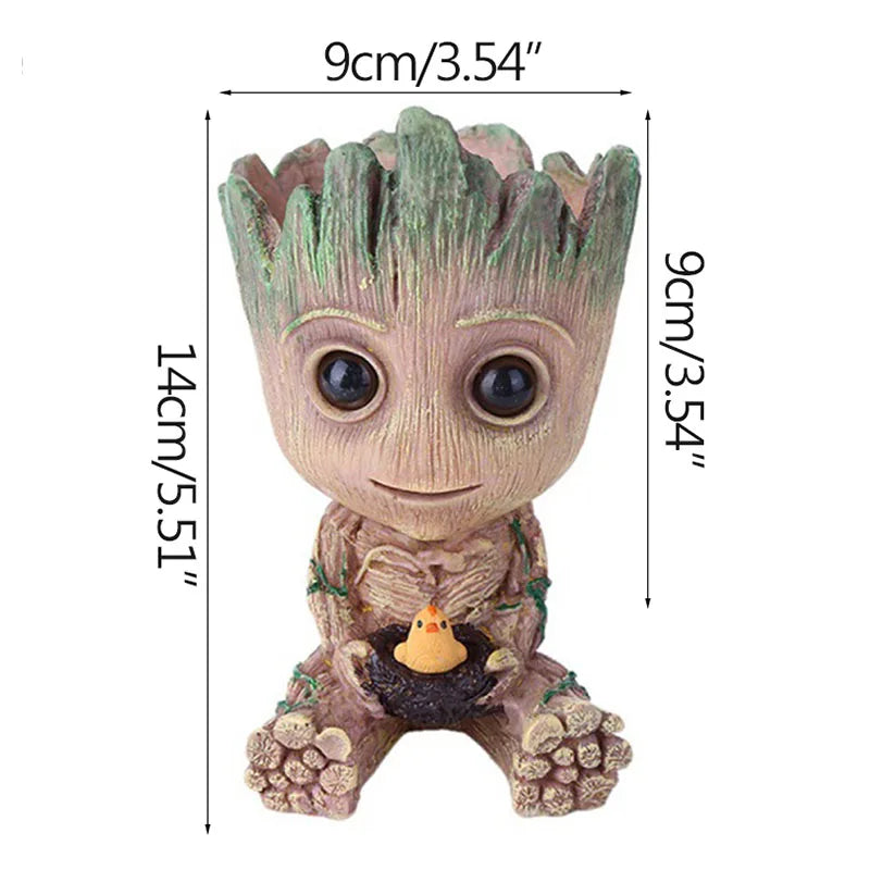 Home Decoration Crafts Miniature Groot Figurines