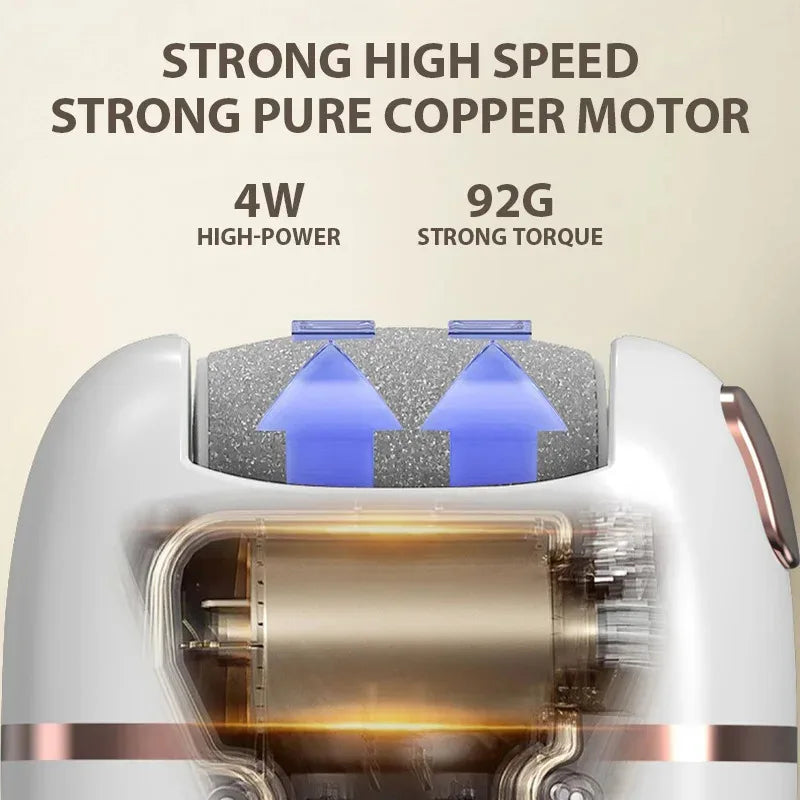 Rechargeable Electric Foot Grinder Dead Skin Remover