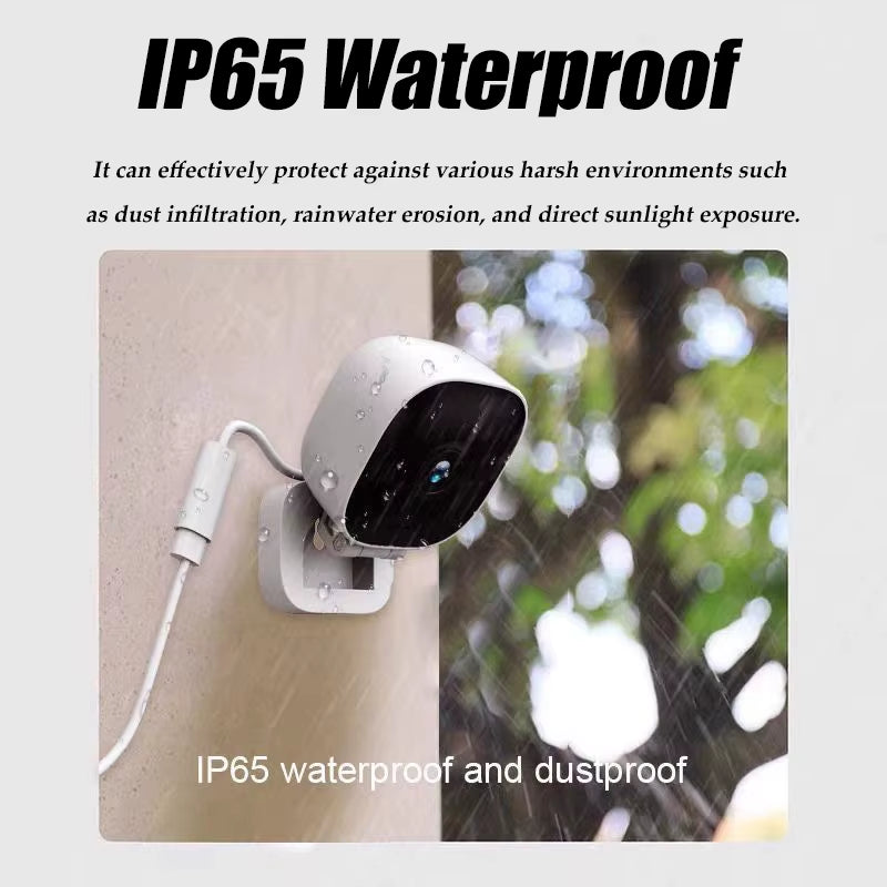 Xiaomi 4K Security Camera Full-Color Night Vision Wifi Monitor with 2-Way Audio IP65 Waterproof Motion Detect Surveillance