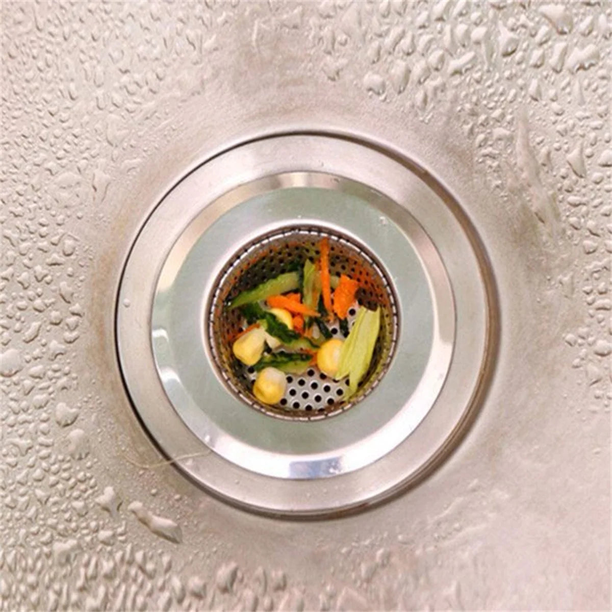 2Pcs Bathtub Drain Strainer, Small Wide Rim 1.57" Diameter , Stainless Steel Sink Drain Strainer,Drain Hair Catcher Perfect for Bathtub and Utility Sink Laundry Tub