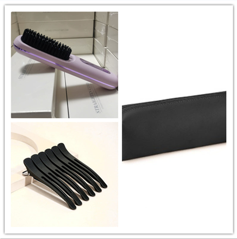 Wireless Hair Straightener and Straightening Comb