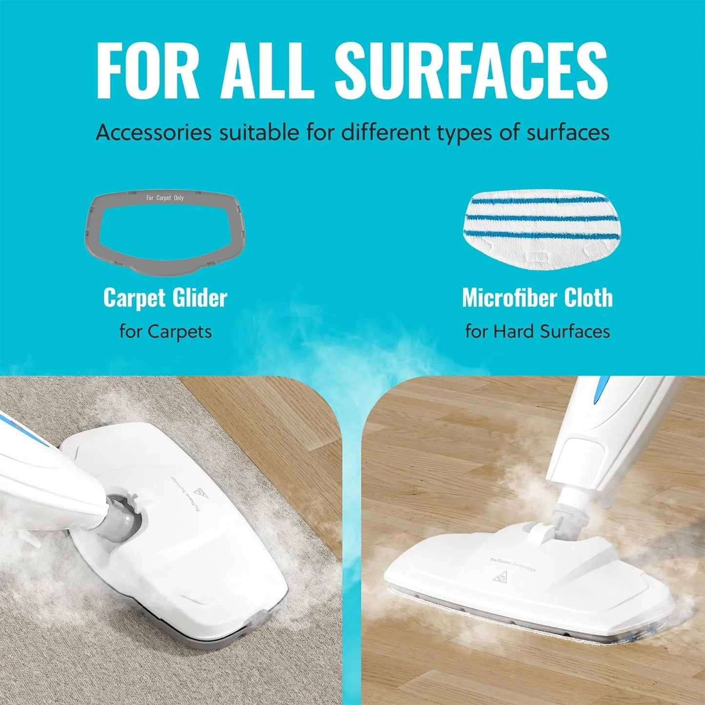 Hard Wood Floor Cleaner Steam Mop