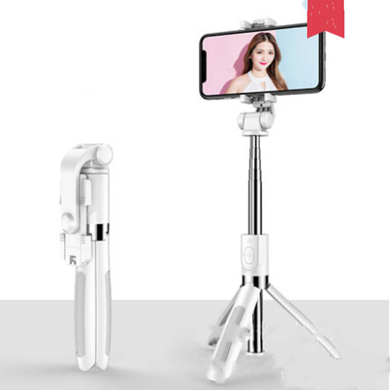 Mobile Tripod Selfie Stick with Built-in Bluetooth