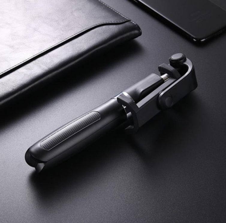 Mobile Tripod Selfie Stick with Built-in Bluetooth
