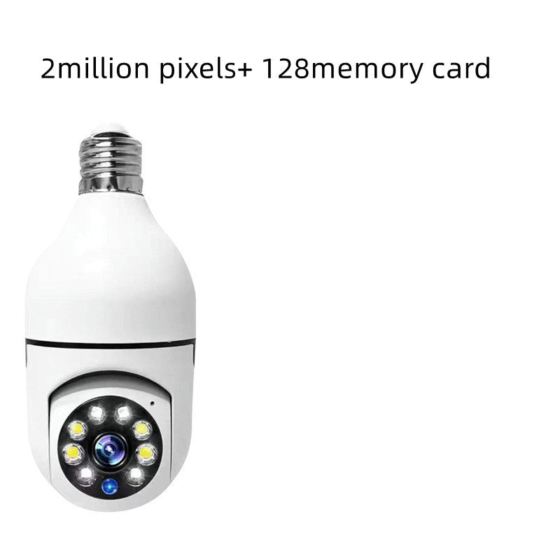 WiFi 1080P Zoom Camera Bulb with 4X Zoom for Home