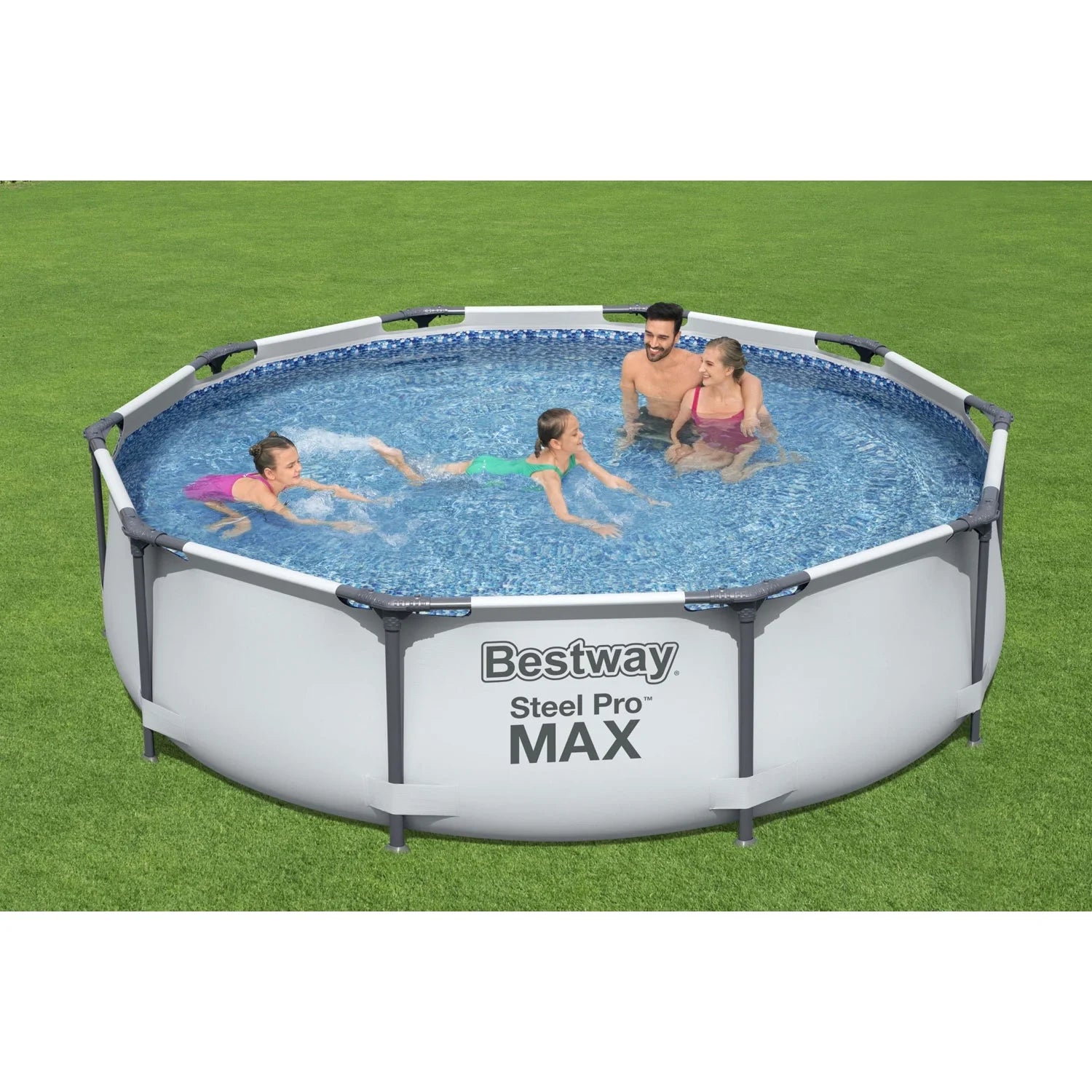 Steel Pro MAX 10' X 30" above Ground Pool Set Round