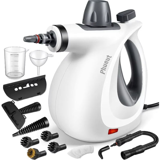 Pressure Handheld Multi Surface Natural Steam Cleaner, Household Multifunctional Steamer for Floor Cleaning